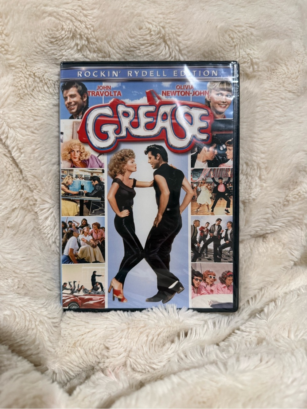 Grease John Travolta Olivia Newton-John DVD Movie